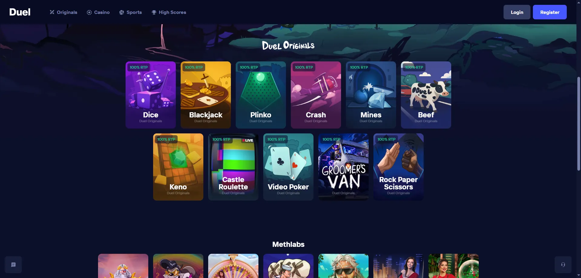 Más de 5000 tragamonedas en Duel Casino Colombia — mejores juegos disponibles